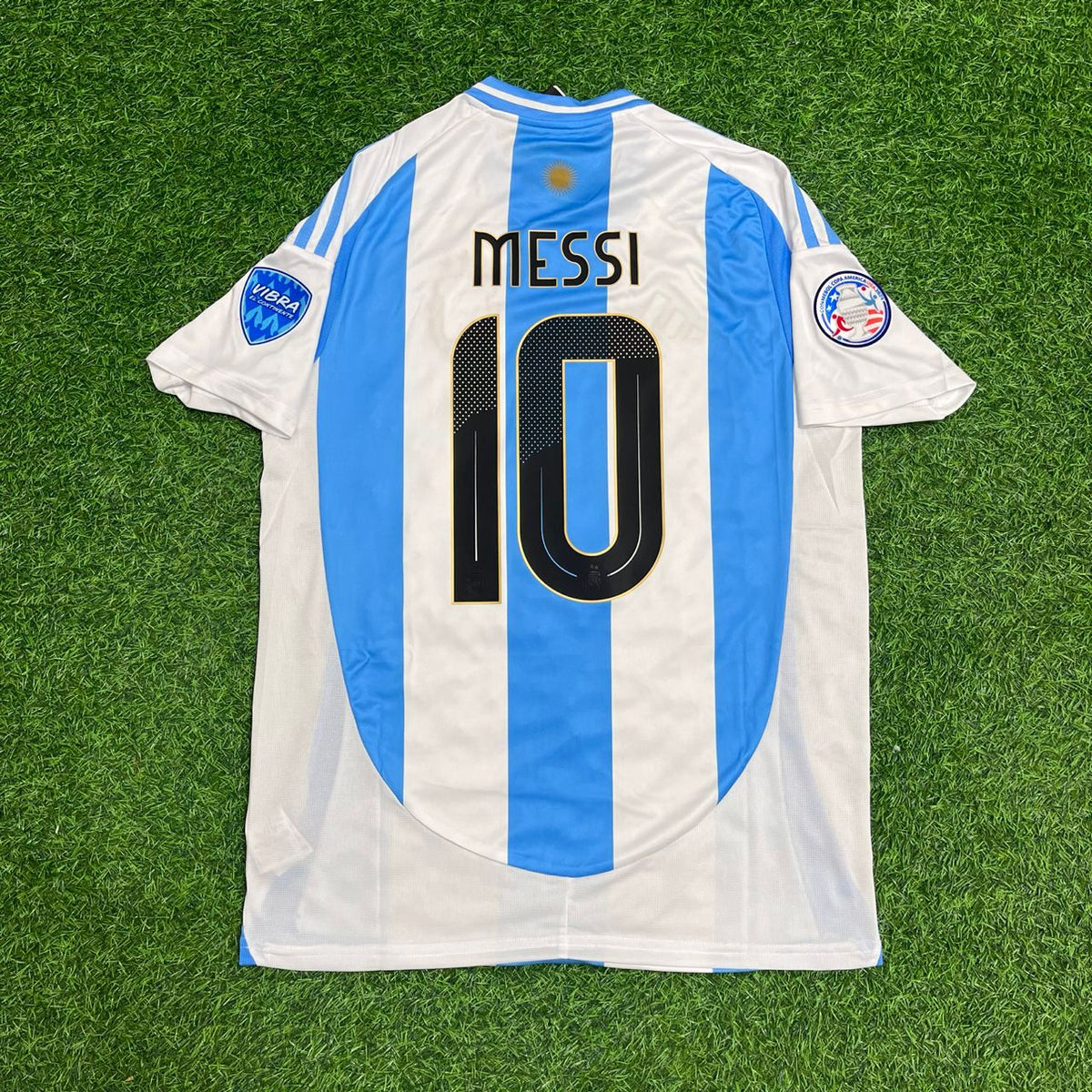 Lionel Messi Argentina Copa America 2024 Home Jersey – Back View