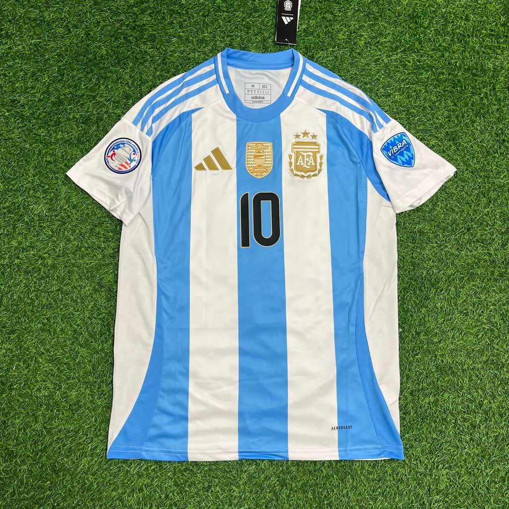Lionel Messi Argentina Copa America 2024 Home Jersey – Front View