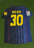 Lionel Messi Barcelona 2004-05 Debut Retro Football Jersey – Back View