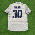 Lionel Messi 30 - Barcelona 2004/2005 Debut Season Retro Jersey – Back View