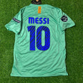 Lionel Messi 10 - Barcelona 2011/2012 Blue Red Home Retro Jersey – Back View