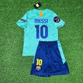 2011/12 Barcelona Blue Red Home Retro Kids Football Jersey – Lionel Messi – Back View