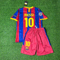 2011 Lionel Messi Barcelona London Final Kids Retro Football Jersey Collection – Back View