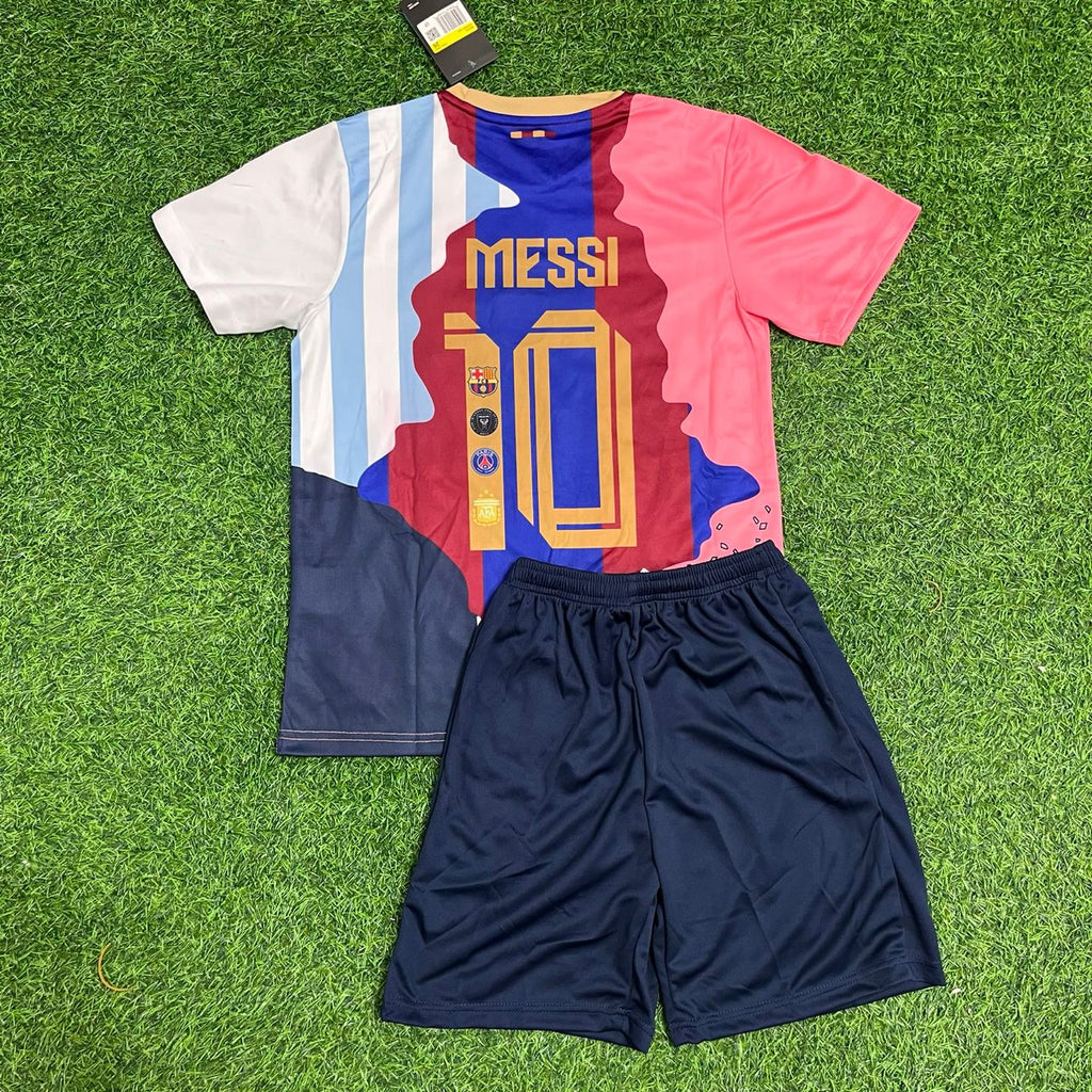 Lionel Messi GOAT Combo 2025 All Teams Special Kids Jersey KinderTrikot – 6