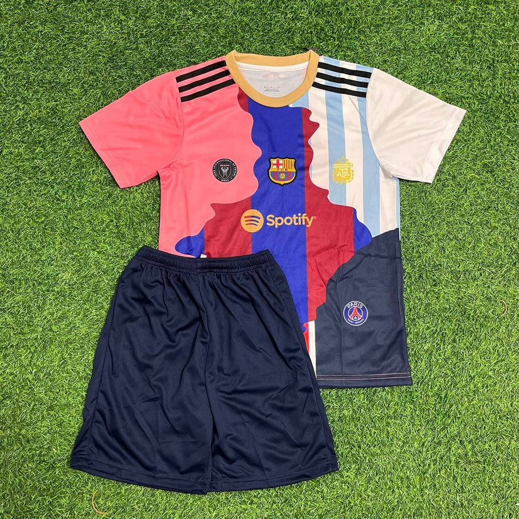 Lionel Messi GOAT Combo 2025 All Teams Special Kids Jersey KinderTrikot – 13
