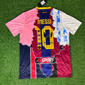 Lionel Messi GOAT Combo All Teams Special Jersey – Back View