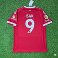 Liverpool 2025/26 Home Football Jersey – Alexander Isak – Back View