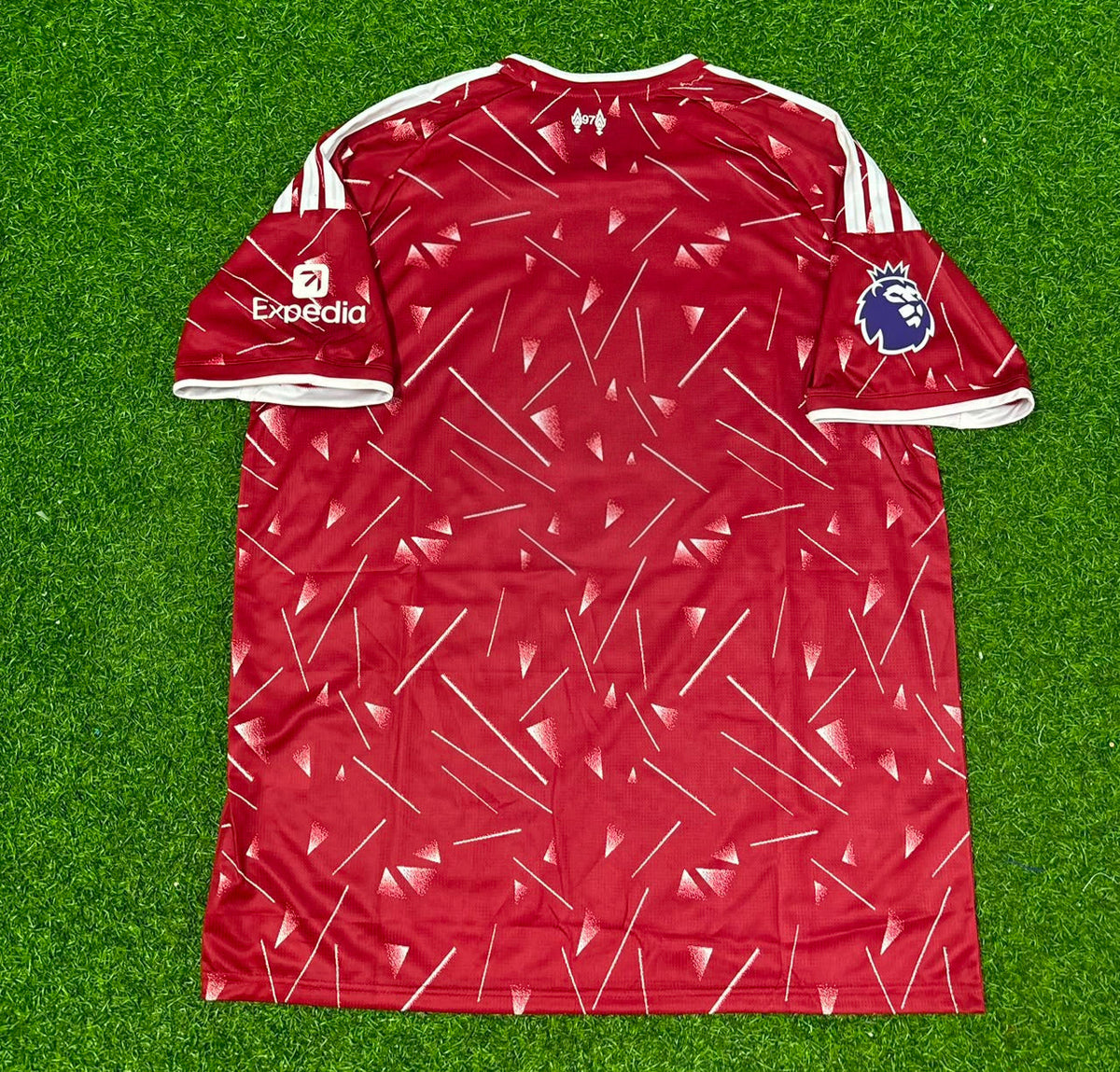 2027 Liverpool Red Home Football Jersey – Back View