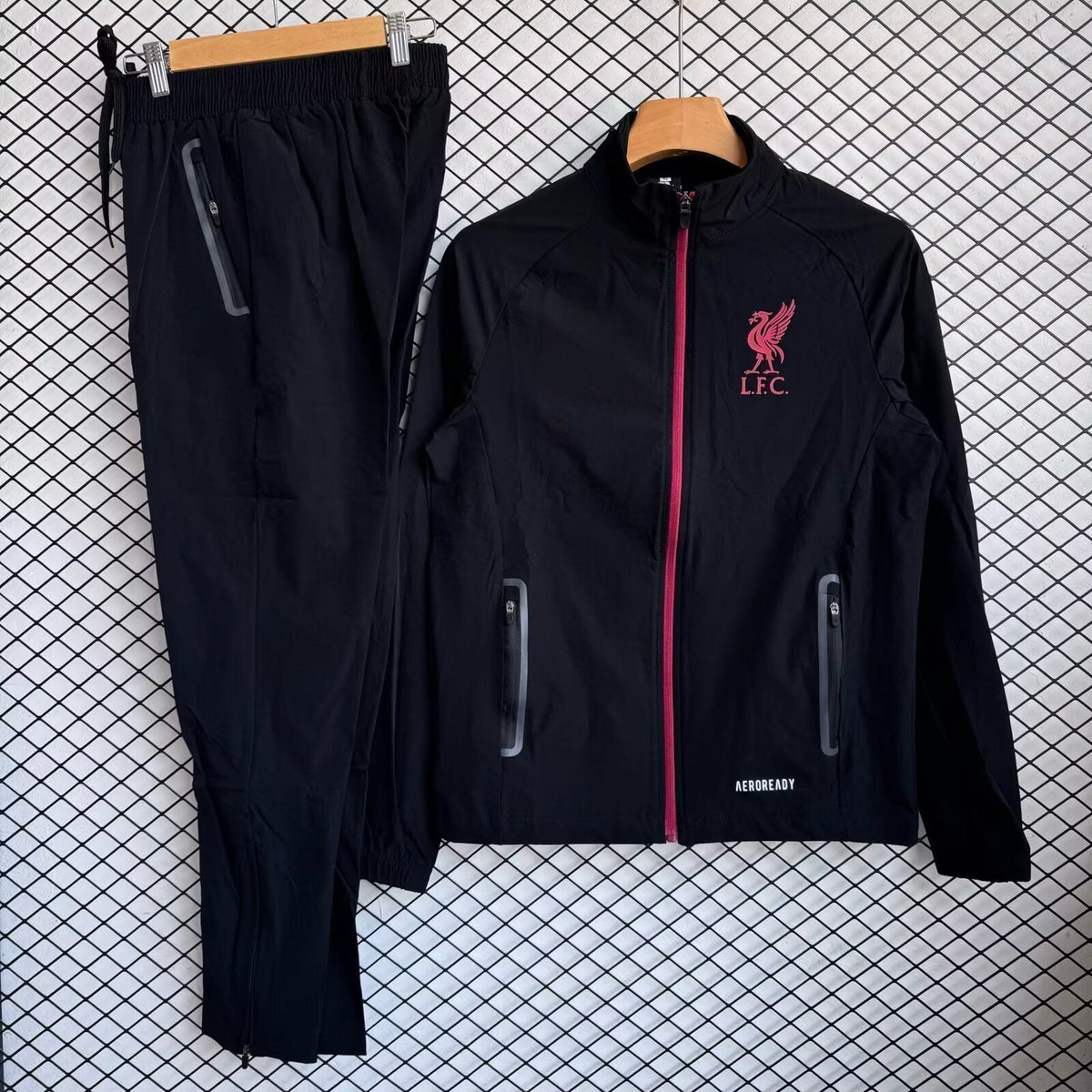 2025/26 Liverpool Tracksuit Windbreaker Jacket Pants Special Edition – Back View