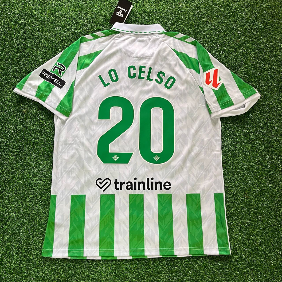 Giovani Lo Celso – Real Betis Jersey – | | – Back View