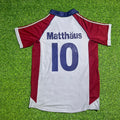 Bayern München 1998/99 Auswärts Retro Grau – Lothar Matthäus #10 FC – Back View