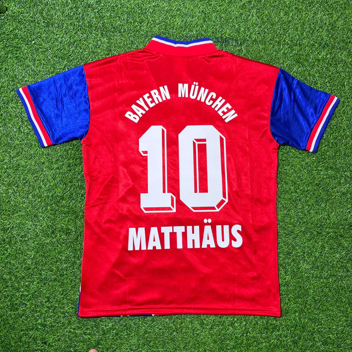 Lothar Matthäus Bayern München 1993 1995 Retro Kit – Back View