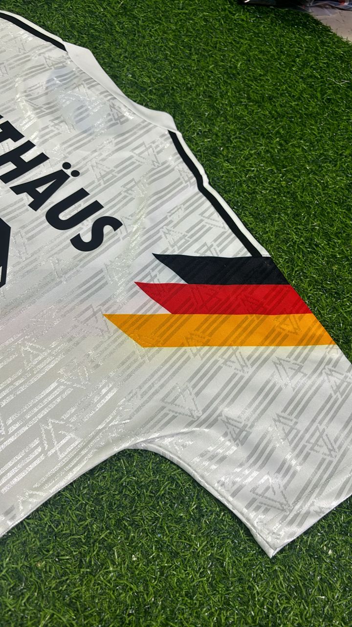 Lothar Matthäus Germany Retro 1990 World Cup Jersey - Deutschland Retro- WM 1990 – 6