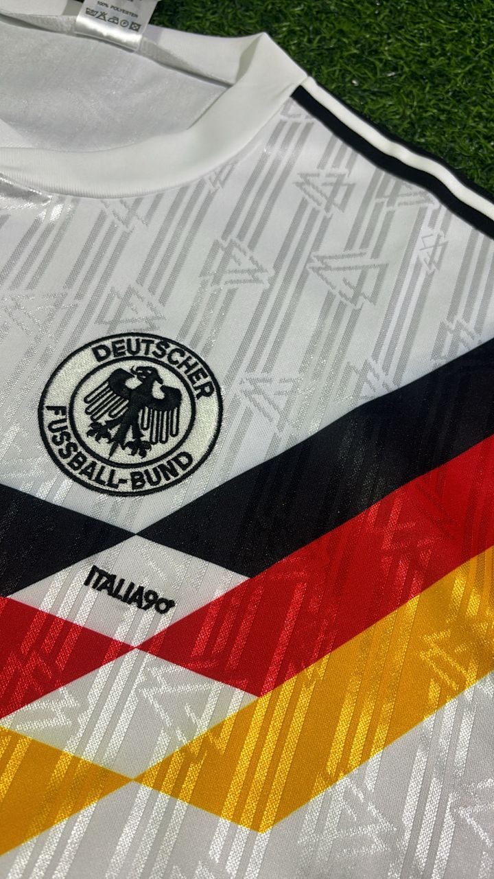 Lothar Matthäus Germany Retro 1990 World Cup Jersey - Deutschland Retro- WM 1990 – 5