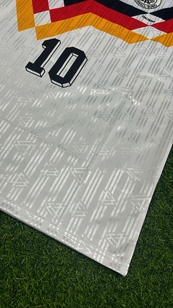 Lothar Matthäus Germany Retro 1990 World Cup Jersey - Deutschland Retro- WM 1990 – 4