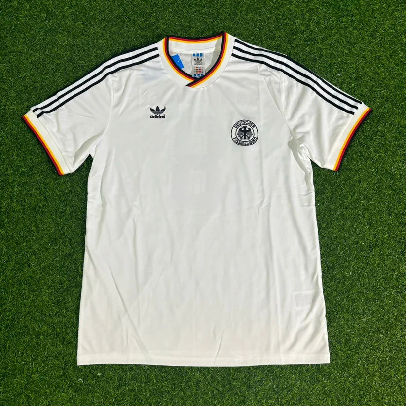 1986 Germany World Cup Fritz Walter Retro Football Jersey – Front View
