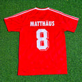 Lothar Matthäus #8 FC Bayern München 1984/89 Auswärts Retro – Back View