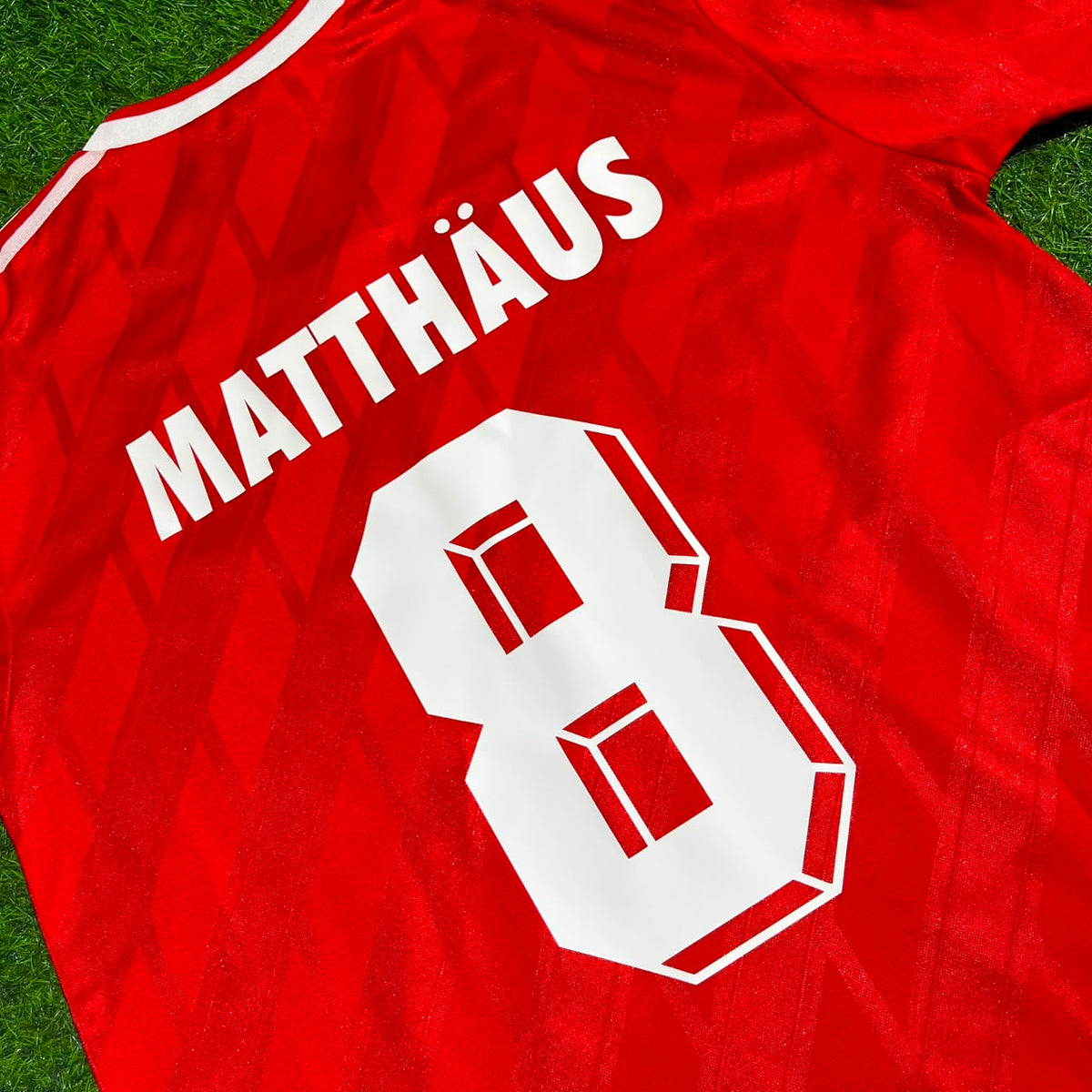Lothar Matthäus #8 FC Bayern München 1984/89 Auswärts Retro – Detailed View