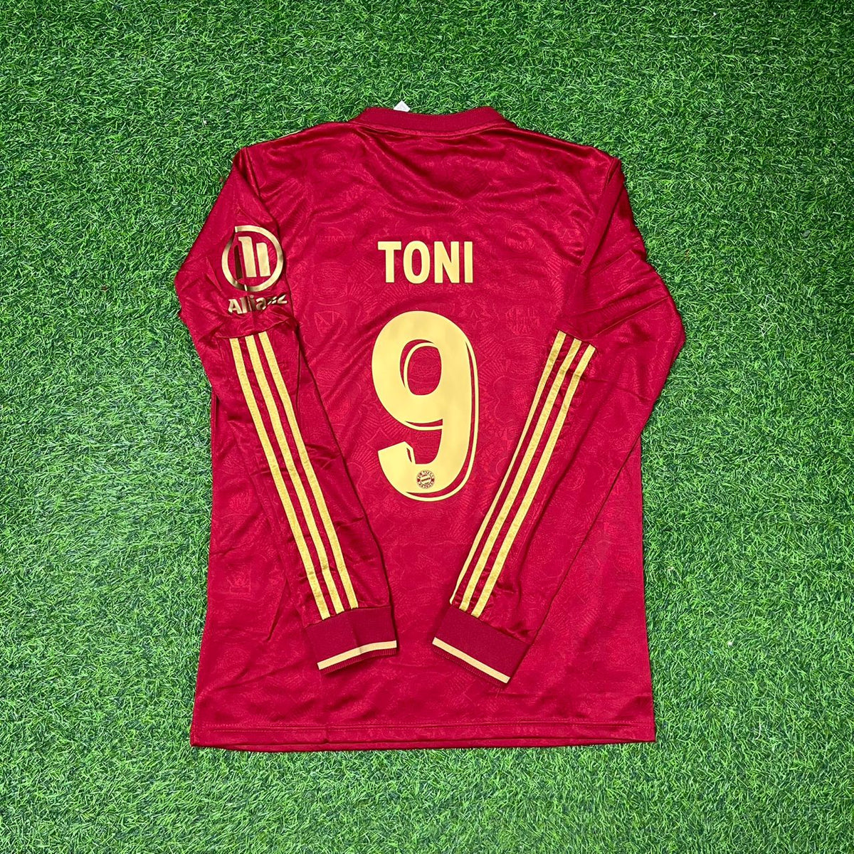 Luca Toni Bayern Munich 125 Years Special Edition Football Jersey – Back View