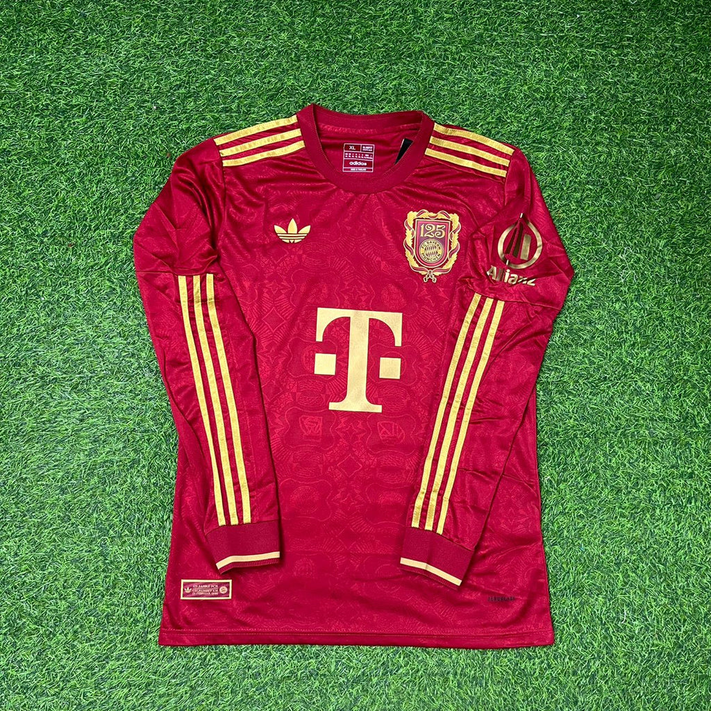 Luca Toni Bayern Munich 125 Years Special Edition Football Jersey – Front View