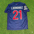 Lucas Hernandez #21 Football Jersey – Back View