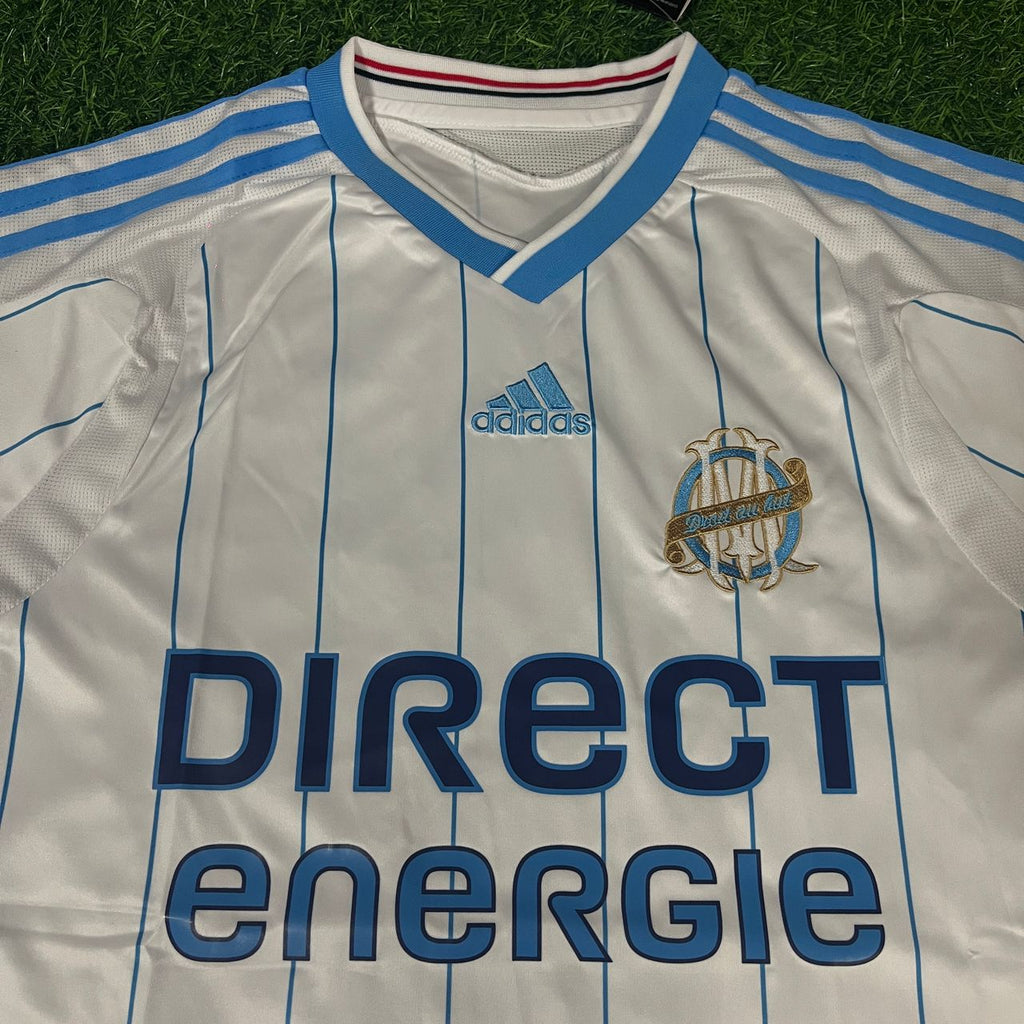Hatem ben Arfa 10 – Olympique Marseille 2009/2010 Home Retro Kit Jersey – 5