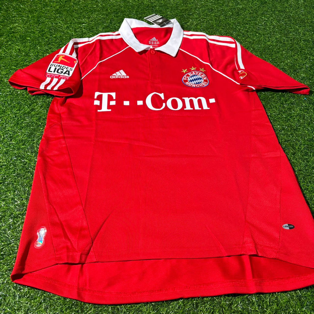 Lucio Bayern Munich 2006/07 Red Retro Football Jersey – 4
