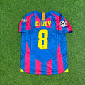 Barcelona 2006 Final Retro Short Sleeve Football Jersey – Ludovic Giuly – Back View