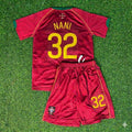 2006 Luis Nani #32 Portugal Kids Kit Kinder – Back View