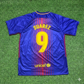2017/18 Luis Suárez 9- Barcelona Season Football Jersey – Back View