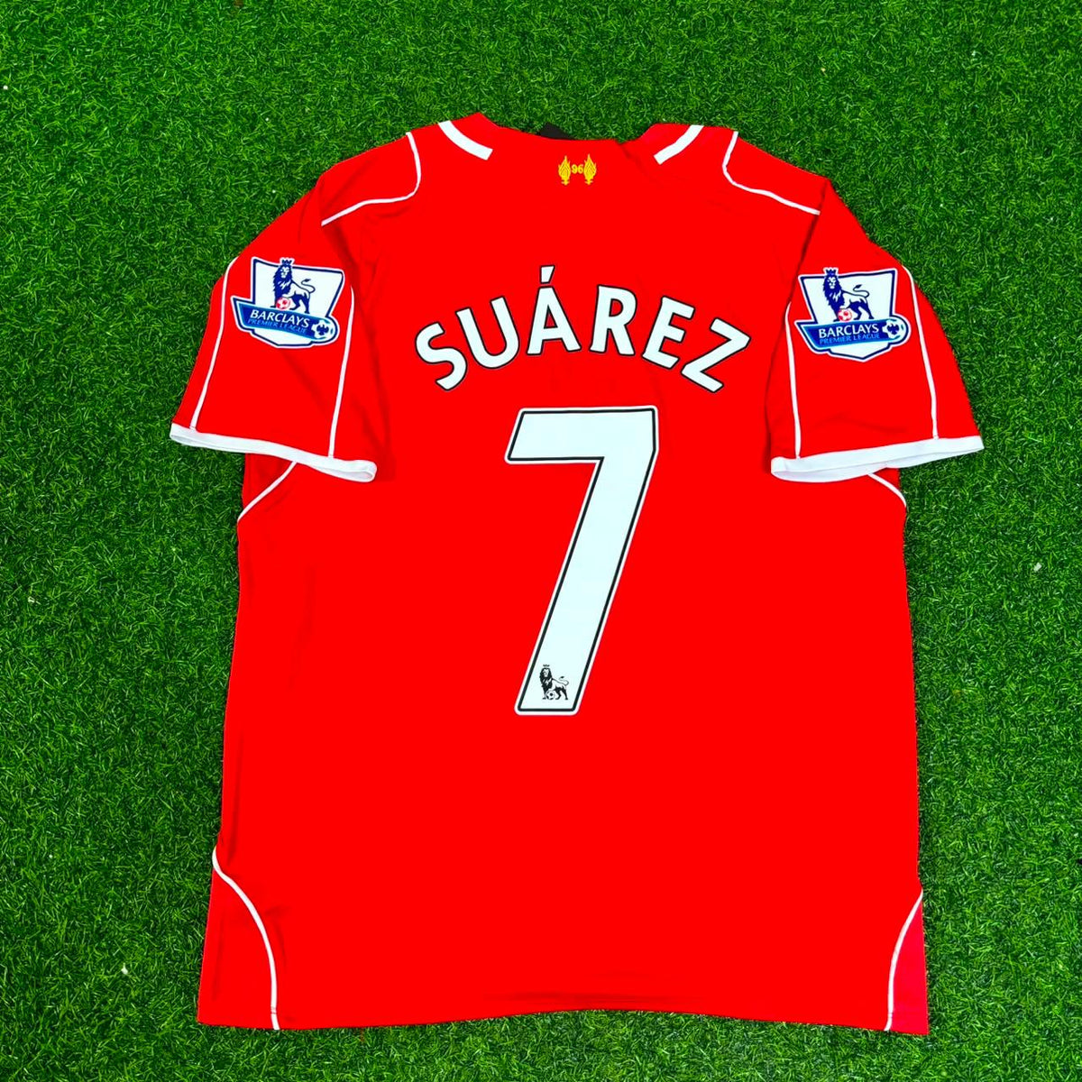 Liverpool Special Retro Jersey – Luis Suárez #7 – Back View