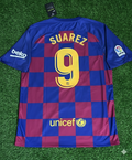 2019/20 Luis Suarez Barcelona Home Retro Football Jersey – Back View