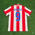 Luis Suarez Atletico de Madrid Retro Football Jersey Shirt – Back View