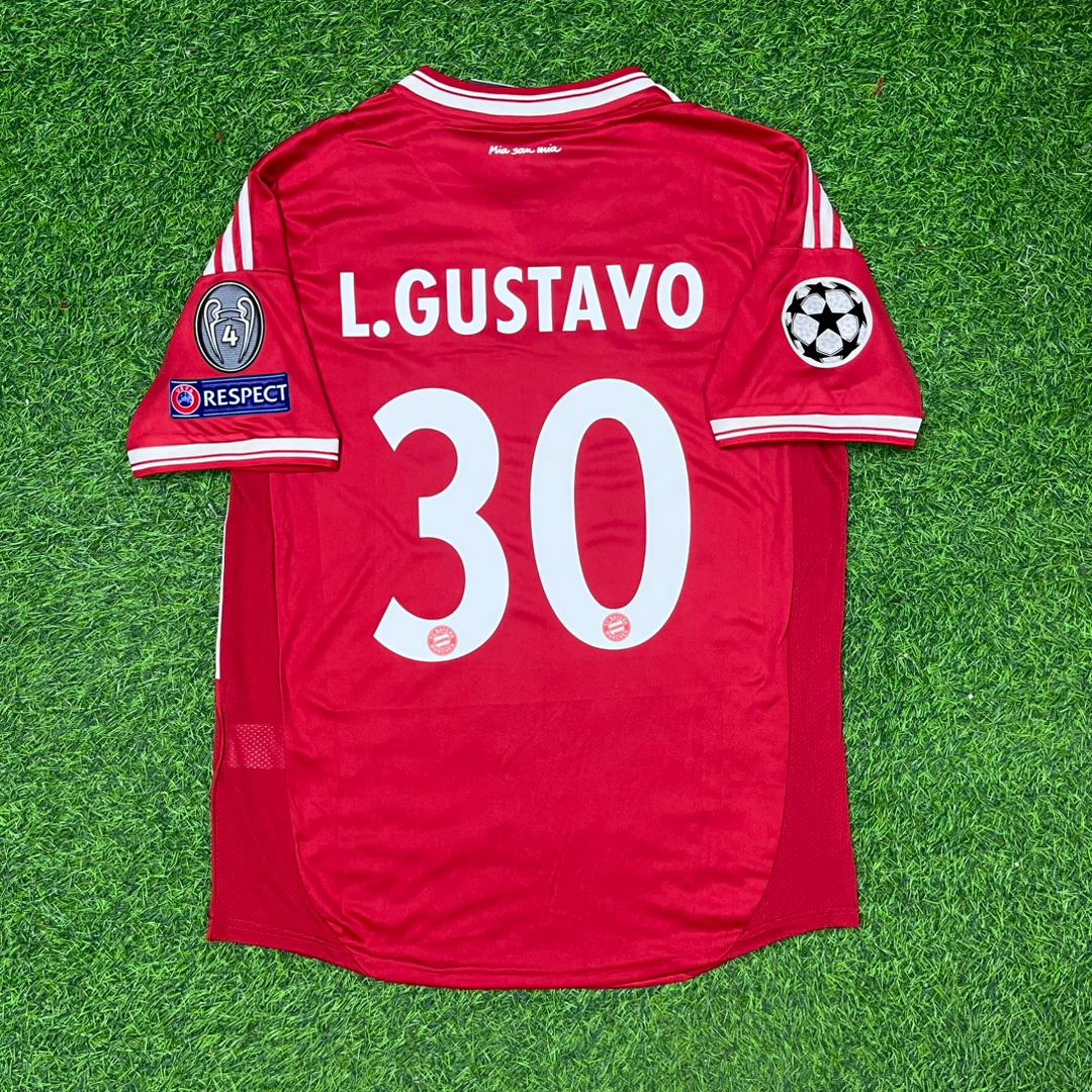 Bayern Munich 2013 Champions League Final Football Jersey – Luiz Gustavo – Back View