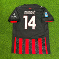 Luka Modric Milan Football Jersey Home – Back View