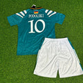 Lukas Podolski #10 Deutschland Retro Heim Kinder – Back View