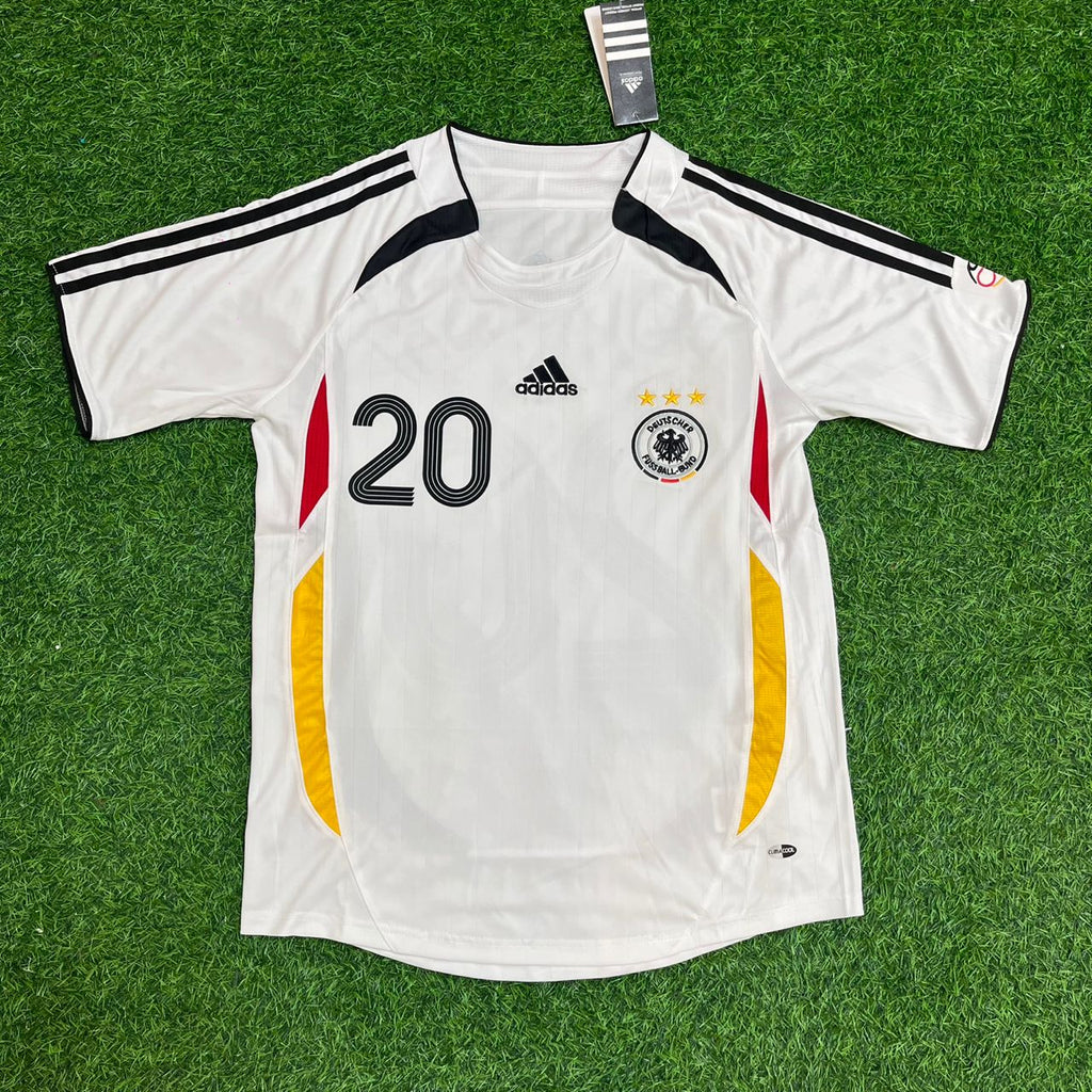 Lukas Podolski Germany 2006 World Cup Retro Football Jersey – Front View