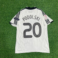 2008 Germany EURO Retro Football Jersey – Lukas Podolski – Back View