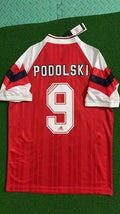 Lukas Podolski – Arsenal Retro Kit Jersey – Back View