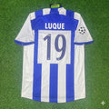 2003 Albert Luque Deportivo La Coruna 2004 Retro Football Jersey – Back View