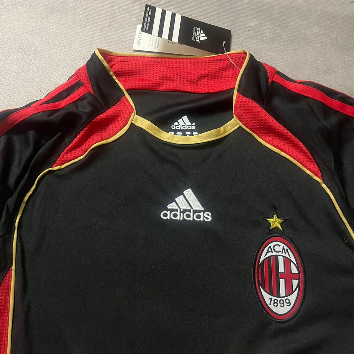 2006 Paolo Maldini 3 AC Milan 2007 Retro Football Jersey – 5