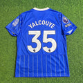 Malick Yalcouyé #35 Brighton 2026/2027 New Season Home Blue Football Jersey – Back View