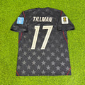 Malik Tillman USA 2026 World Cup Black Football Jersey – Back View