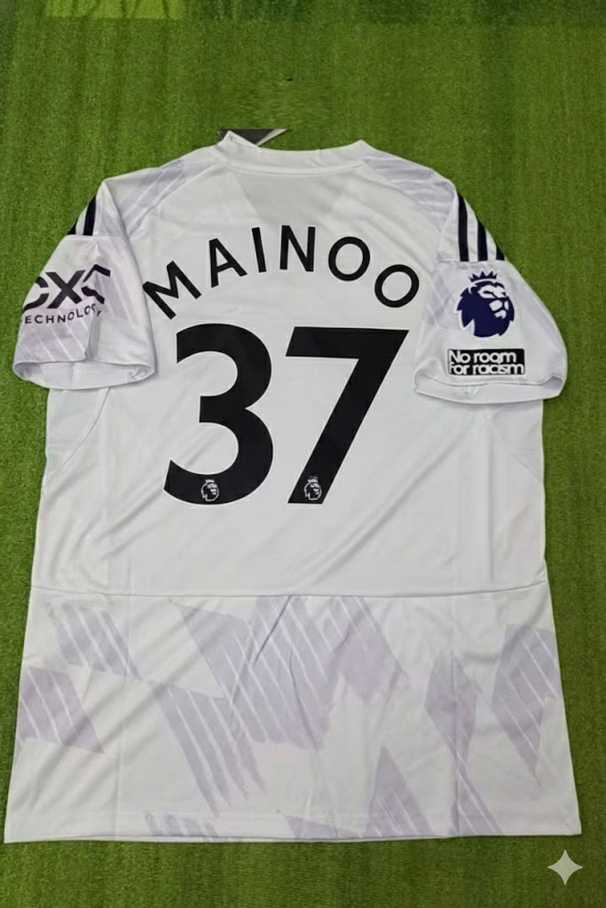 Manchester United New Season 2026 Jersey – Kobbie Mainoo – Back View