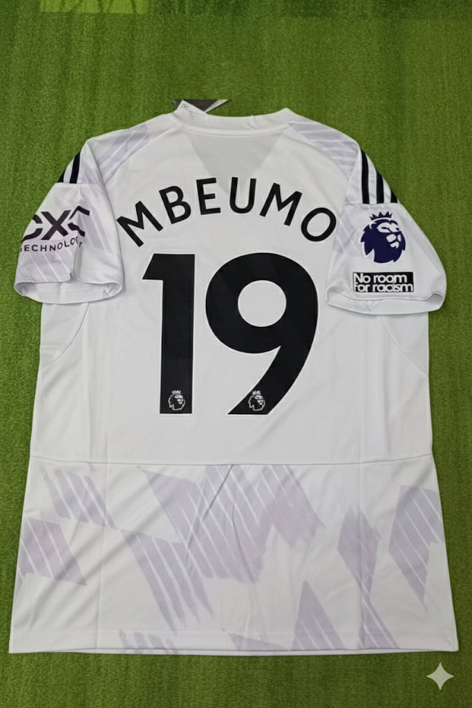 2026 Bryan Mbeumo Manchester United Football Jersey – Back View
