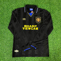 Manchester United 1992 1993 Retro Retro Football Jersey – Back View