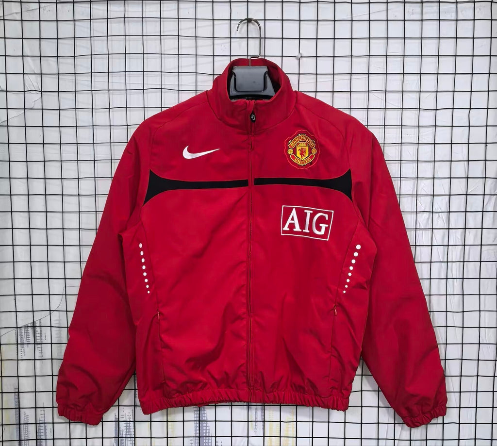 2010 Manchester United Retro Windbreaker Jacket Jersey – 6