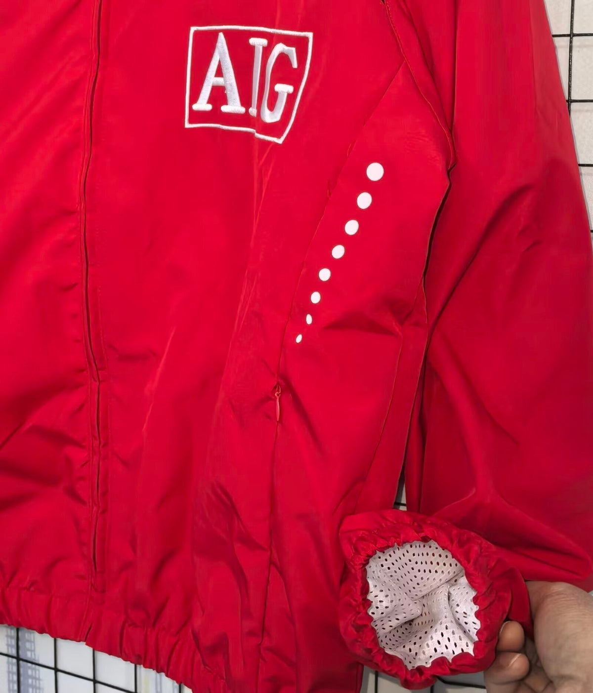 2010 Manchester United Retro Windbreaker Jacket Jersey – 5