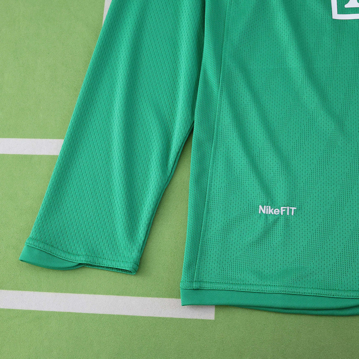 Manchester United Green Retro Long Sleeve Goalkeeper Football Jersey Edwin van der Sar – 5