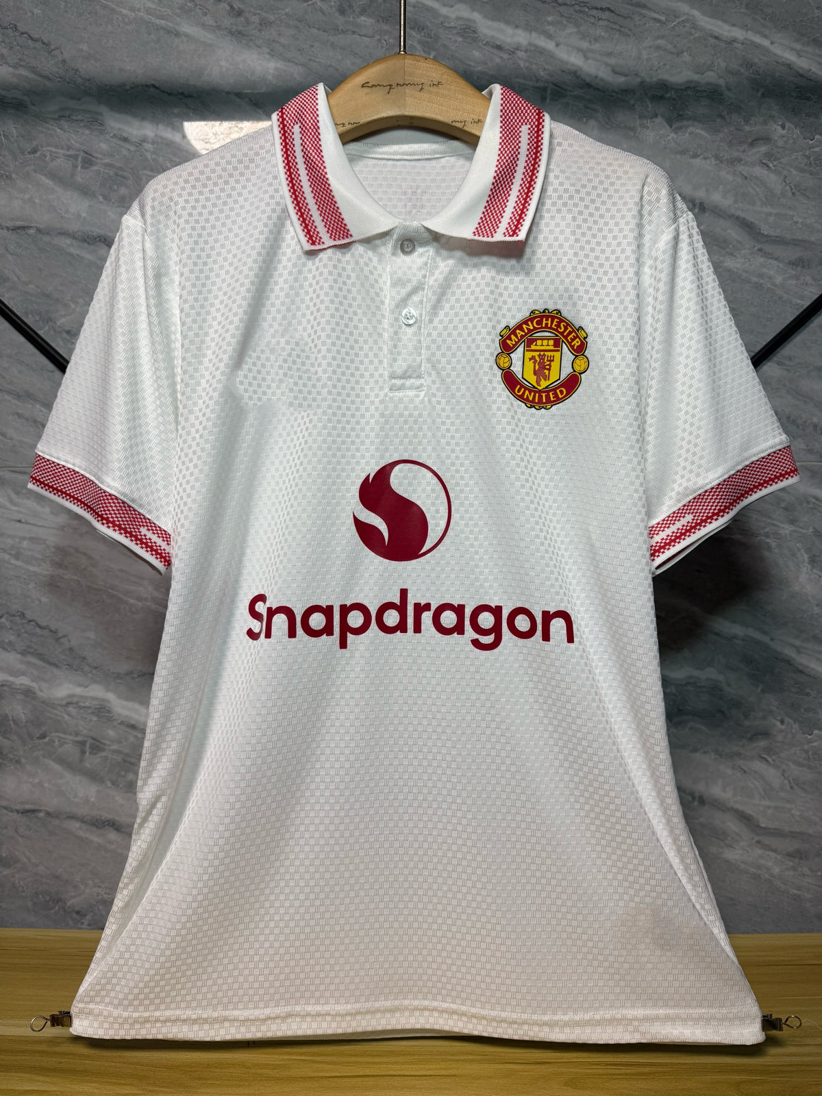 Manchester United New Polo Neck Polokragen Tshirt Special Edition Edition 4 – Back View